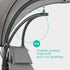 Bali Swing Sun Lounger - Grey
